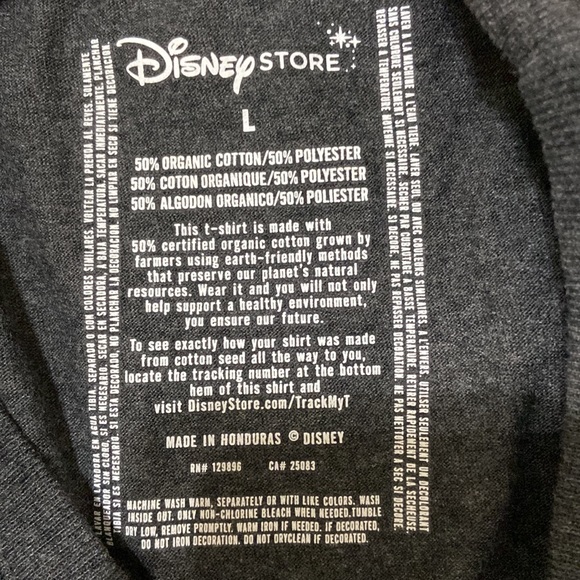 Disney Store I Love  Mickey Mouse Graphic T size Large - Picture 5 of 5